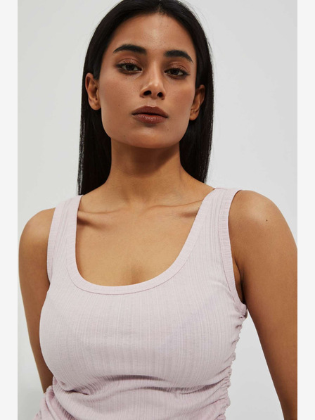 Moodo Tricou fără mâneci mov deschis Moodo