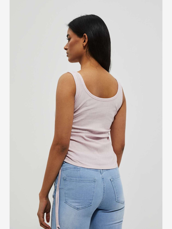 Moodo Tricou fără mâneci mov deschis Moodo