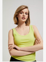 Moodo Tricou fără mâneci verde deschis Moodo