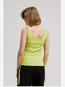 Moodo Tricou fără mâneci verde deschis Moodo