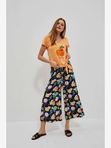 Moodo Tricou imprimat portocaliu Moodo