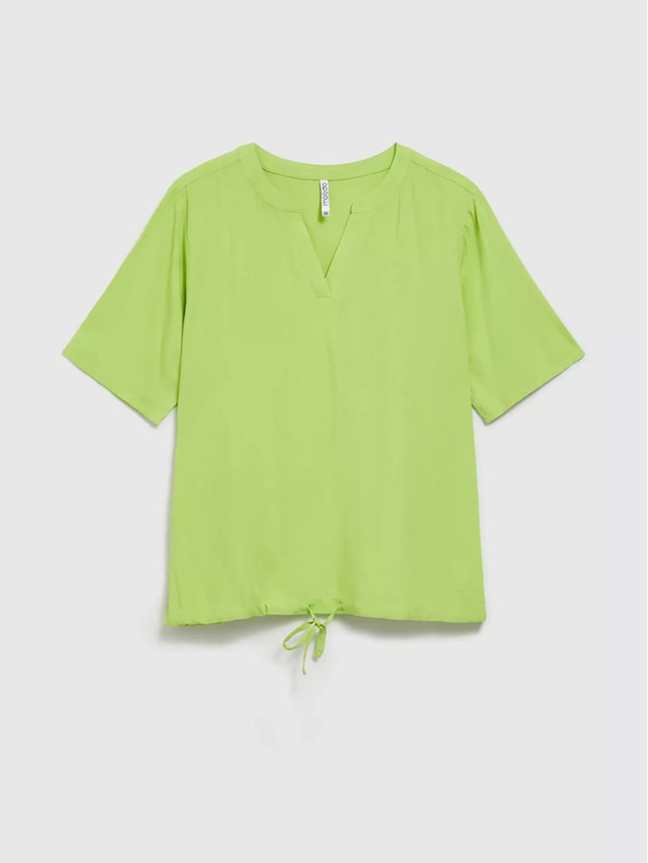 Moodo Bluză halter verde deschis Moodo