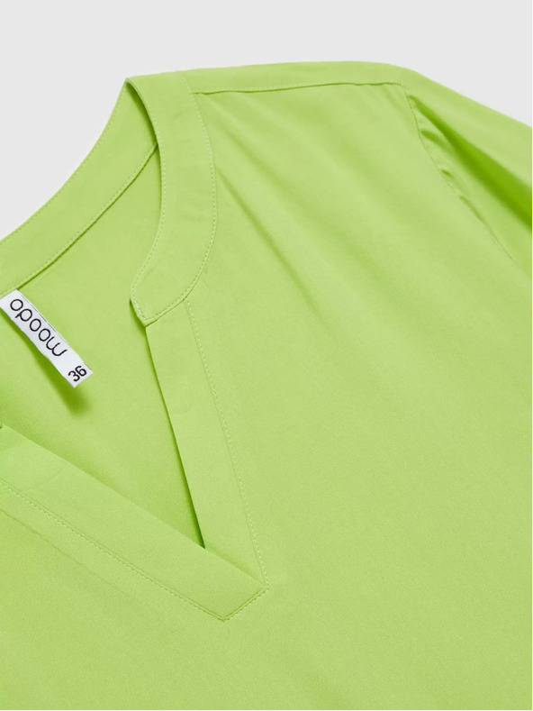 Moodo Bluză halter verde deschis Moodo