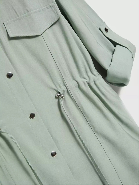 Moodo Jachetă verde deschis Moodo