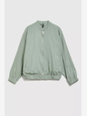 Moodo Bomber cu fermoar verde Moodo
