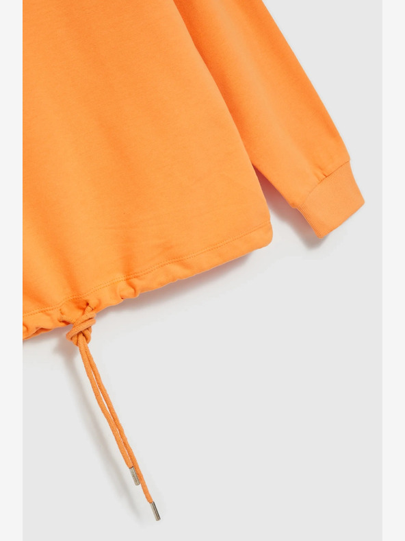 Moodo Hanorac portocaliu cu decolteu în V Moodo