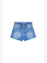 Moodo Pantaloni scurți din denim albastru pentru femei Moodo