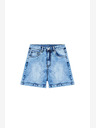 Moodo Pantaloni scurți din denim albastru pentru femei Moodo