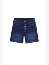 Moodo Pantaloni scurți din denim albastru închis pentru femei Moodo
