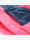 ALPINE PRO Geacă de schi pentru copii cu membrană ptx pentru zăpadă ALPINE PRO DEARO neon knockout pink