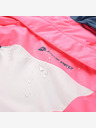 ALPINE PRO Geacă de schi pentru copii cu membrană ptx pentru zăpadă ALPINE PRO DEARO neon knockout pink