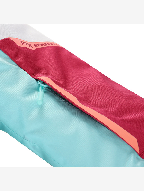 ALPINE PRO Jachetă de schi pentru copii cu membrană ptx snow ALPINE PRO DEARO cochilie limpet