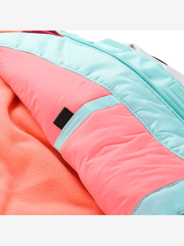 ALPINE PRO Jachetă de schi pentru copii cu membrană ptx snow ALPINE PRO DEARO cochilie limpet