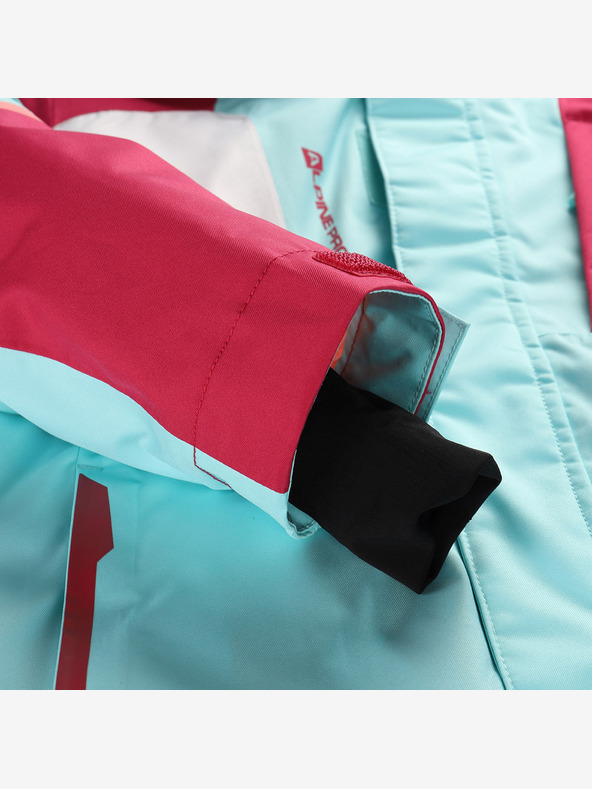 ALPINE PRO Jachetă de schi pentru copii cu membrană ptx snow ALPINE PRO DEARO cochilie limpet