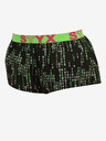 Styx Pantaloni scurți cu model pentru femei Styx verzi și negri