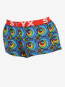 Styx Pantaloni scurți cu model pentru femei galbeni și albaștri Styx