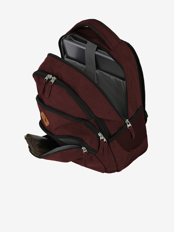 Travelite Burgundy Travelite Basics Rucsac Melange