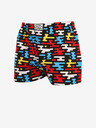 Styx Pantaloni scurți cu model Styx roșii și negri pentru bărbați