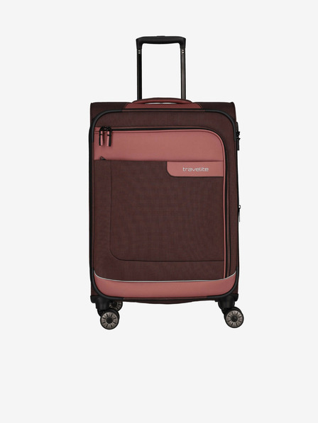 Travelite Travelite Viia 4w M roz și maro