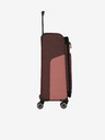 Travelite Travelite Viia 4w M roz și maro
