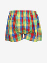 Styx Pantaloni scurți bărbați galbeni și roșii cu carouri Styx