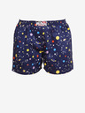 Styx Pantaloni scurți de somn pentru femei cu model albastru închis Styx planets