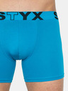 Styx Set de trei - boxeri bărbați Styx lung sport elastic multicolor