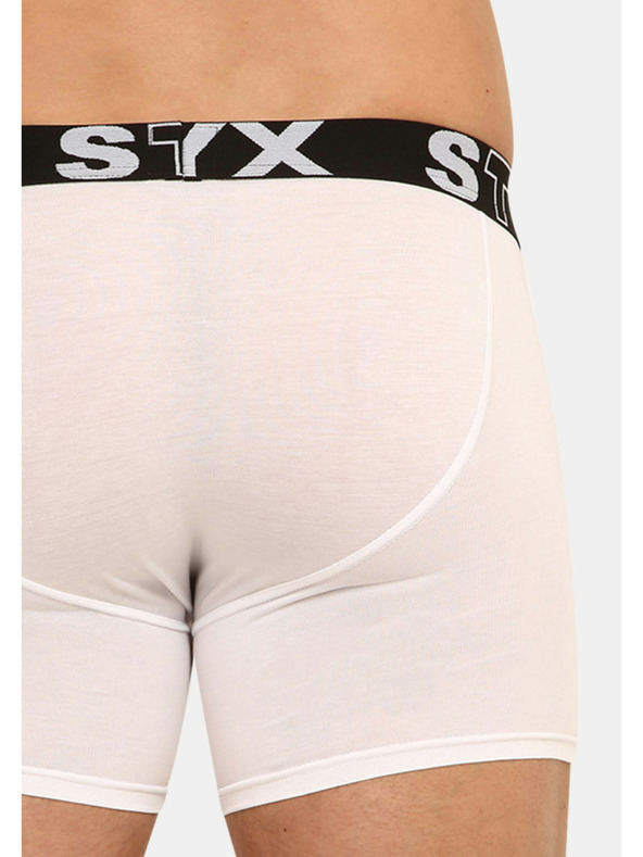 Styx Set de trei - boxeri bărbați Styx lung sport elastic multicolor