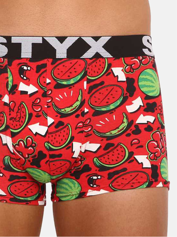 Styx Boxeri bărbați Styx long art sport cauciuc pepene galben