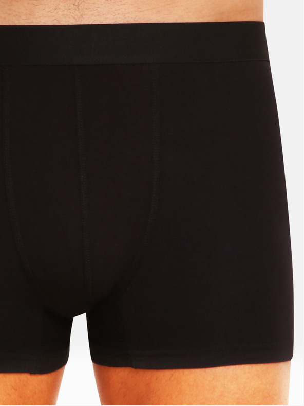 Nedeto Set de șapte boxeri pentru bărbați în negru Nedeto