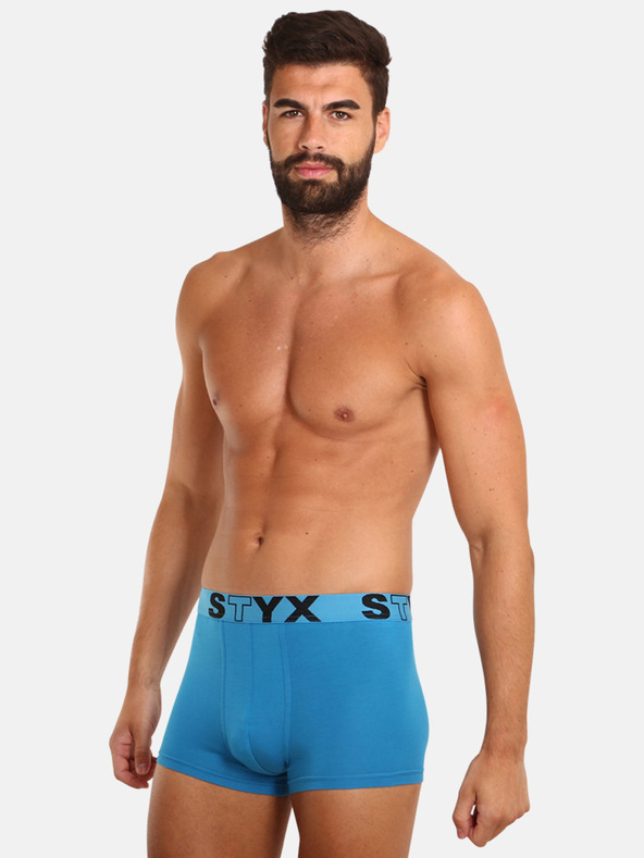 Styx Set de trei - boxeri bărbați Styx sport elastic multicolor