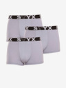 Styx Set de trei - boxeri bărbați Styx sport elastic gri