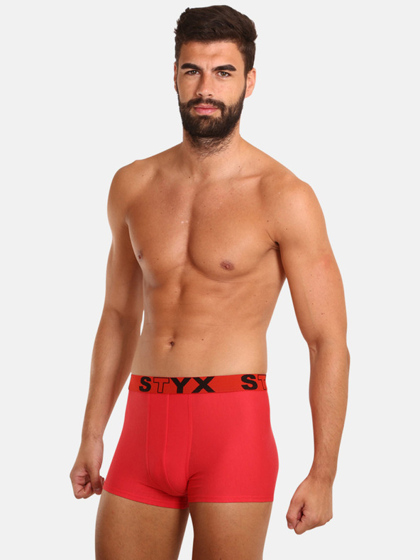 Styx Set de trei - boxeri bărbați Styx sport elastic multicolor