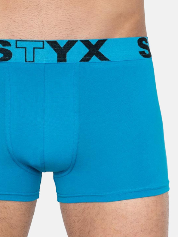 Styx Set de trei - boxeri bărbați Styx sport elastic multicolor
