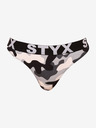 Styx Tanga Styx art camuflaj negru și gri pentru femei army