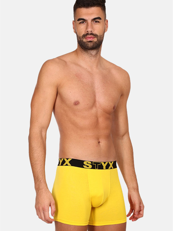 Styx Boxeri lungi galbeni Styx pentru bărbați