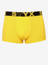 Styx Chiloți boxeri bărbați galbeni Styx