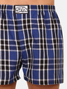 Styx Pantaloni scurți în carouri negri și albaștri pentru bărbați Styx classic