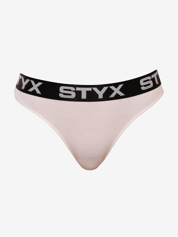 Styx Tanga albă pentru femei Styx