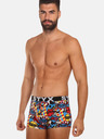 Styx Pantaloni scurți boxeri cu model albastru și roșu pentru bărbați Styx art Poof