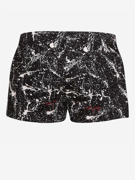 Styx Pantaloni scurți cu model alb și negru pentru băieți Styx art Jáchym