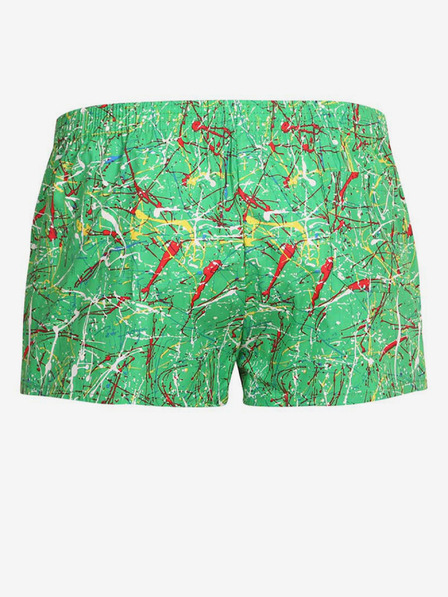 Styx Pantaloni scurți cu model verde pentru băieți Styx art Jáchym