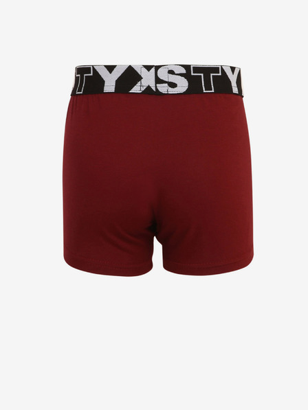 Styx Boxeri băieți burgundy Styx