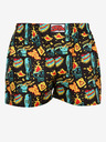 Styx Pantaloni scurți negri cu model pentru bărbați Styx art Toohot