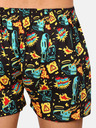 Styx Pantaloni scurți negri cu model pentru bărbați Styx art Toohot