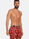 Styx Pantaloni scurți roșii cu model pentru bărbați Styx