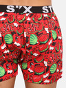 Styx Pantaloni scurți roșii cu model pentru bărbați Styx