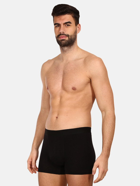 Nedeto Set de șapte boxeri pentru bărbați în negru, gri și alb Nedeto