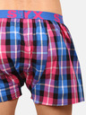 Styx Pantaloni scurți în carouri Styx pentru bărbați, albaștri și roz