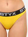 Styx Tanga galben pentru femei Styx